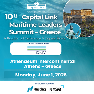 10th Capital Link Maritime Leaders Summit Greece 300x300 3
