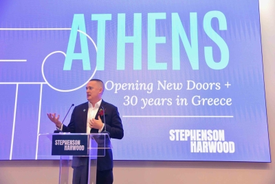 Stephenson Harwood opens new doors in Athens and celebrates 30 years in Greece