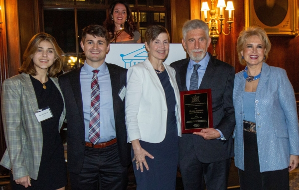The Hellenic American Association for Professionals in Finance HABA honors Nicolas Bornozis of Capital Link