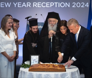 Propeller Club Πειραιά: Εκδήλωση για το καλωσόρισμα του 2024 Παρουσία του Αρχιεπισκόπου Ιερώνυμου η κοπή της πίτας