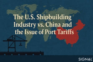 The U.S. Shipbuilding Industry vs. China and the Issue of Port Tariffs