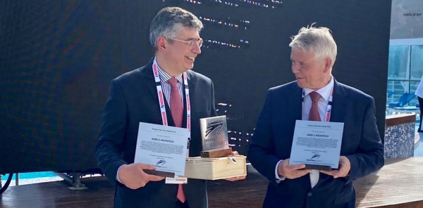 AERO 1 Highspeed award winner in the SHIPPAX Awards 2023
