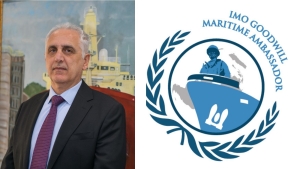 Συνεχίζει ως “Πρεσβευτής Καλής Θελήσεως για τη Ναυτιλία” του Διεθνούς Ναυτιλιακού Οργανισμού ο Αλέξανδρος Ιωσηφίδης