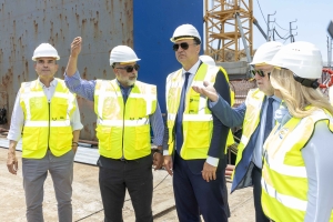 Επίσκεψη του Υπουργού Ναυτιλίας και Νησιωτικής Πολιτικής Βασίλη Κικίλια στον Λιμένα Θεσσαλονίκης