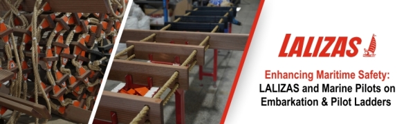 Η LALIZAS ενισχύει την ασφάλεια στη θάλασσα συζητώντας με πιλότους ναυτιλίας για τις σκάλες επιβίβασης και πλοήγησης