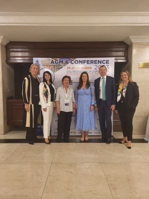 WISTA 2023 AGM in Montevideo Dorothea Ioannou receives the WISTA Personality Award for 2023