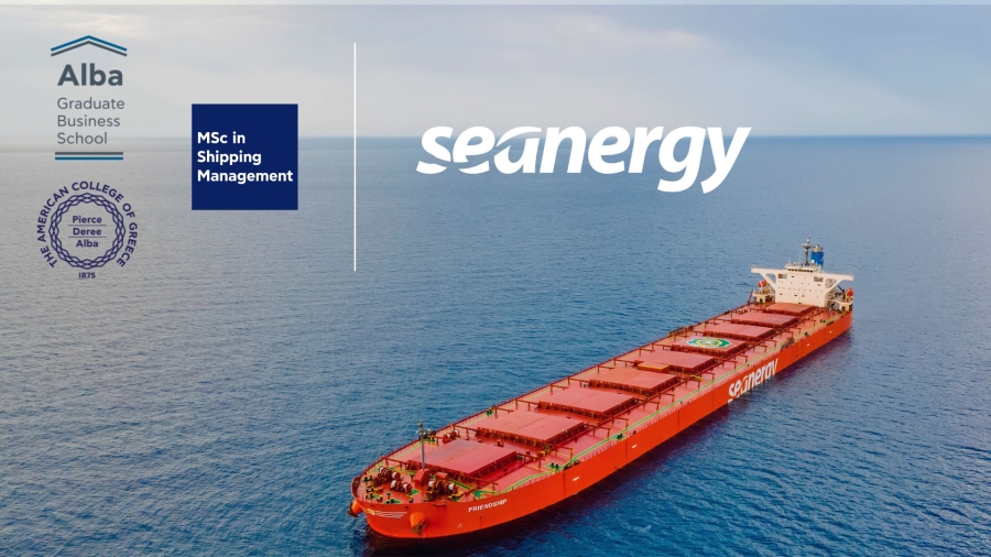 Υποτροφία για το MSc in Shipping Management της Alba Graduate Business School από την Seanergy Maritime Holdings Corp.