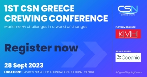 1st CSN Greece Crewing Conference Athens 28 September "Maritime HR challenges in a world of changes" Stavros Niarchos Cultural Centre, LIGHTHOUSE