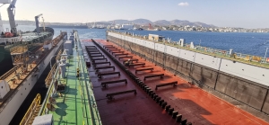 The infrastructure upgrade at the Perama Ship Repair Zone was completed