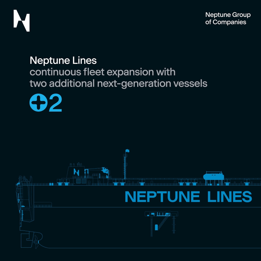 Ενίσχυση του στόλου της Neptune Lines με δύο επιπλέον πλοία νέας γενιάς