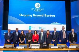19th ANNUAL FORUM Institute of Chartered Shipbrokers Greek Branch “Shipping BEYOND BORDERS”