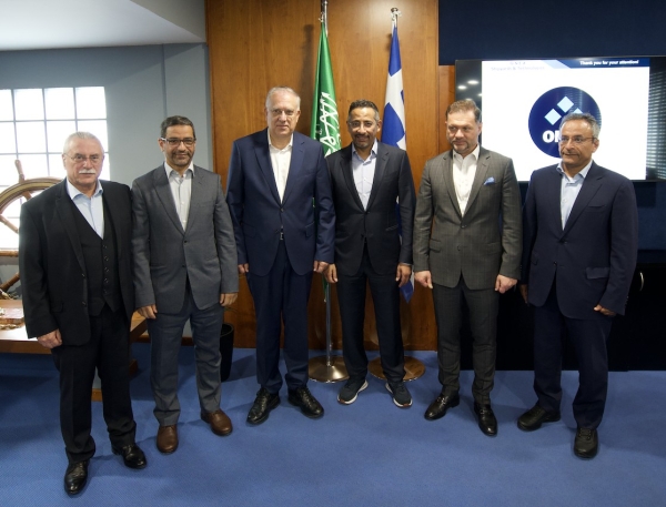Νέοι ορίζοντες συνεργασίας: Επίσκεψη του Υπουργού Βιομηχανίας Σαουδικής Αραβίας στα Ναυπηγεία ΟΝΕΧ