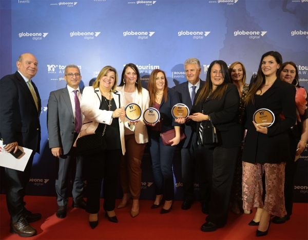 Celestyal Cruises honoured with four awards at the 10th anniversary of the Greek Tourism Awards