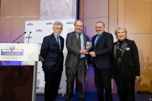 Capital Link Greek Shipping Leadership Award presented to Dr. Nikolas Tsakos
