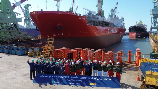 Capital Clean Energy Carriers launches the world’s first liquid CO2 carrier
