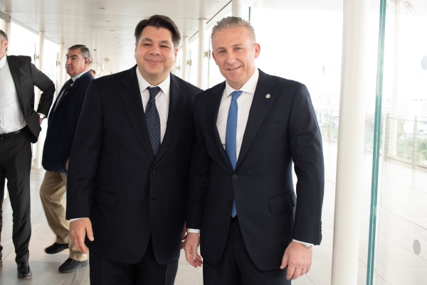 Propeller Club of Piraeus honors 27 U.S. Stock Exchange listed Greek shipping companies in Athens on 11 July