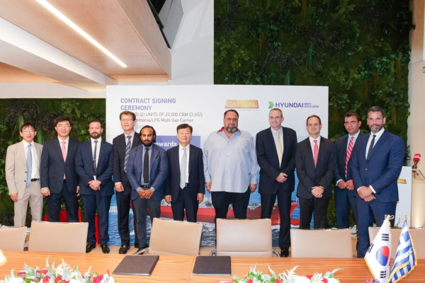Capital Gas Ship orders the first-ever 22,000cbm liquid CO2 (LCO2) carrier newbuildings