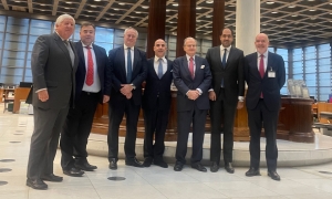 One Global Broking - Former Deputy Minister of Transport in Greece visit to OneGlobal London Offices