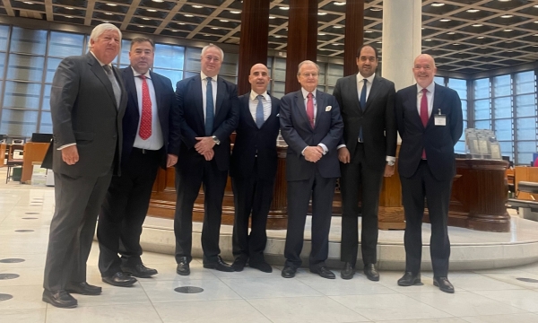 One Global Broking - Former Deputy Minister of Transport in Greece visit to OneGlobal London Offices