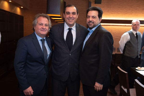 Γεύμα εργασίας ΕΕΝΜΑ με τον Υφυπουργό Ναυτιλίας Κώστα Κατσαφάδο