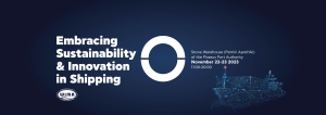 ΕΚΘΕΣΗ WIMA "Embracing Sustainability in Shipping" | 22&amp;23 ΝΟΕΜΒΡΙΟΥ 2023 @ ΠΕΤΡΙΝΗ ΑΠΟΘΗΚΗ ΟΛΠ