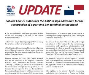 The latest newsletter of Panama Maritime Authority