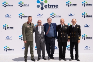 ETME’s Naming Ceremony for the “Panoptis” Unmanned Floating Maritime Surveillance Platform Took Place at Salamis Shipyards