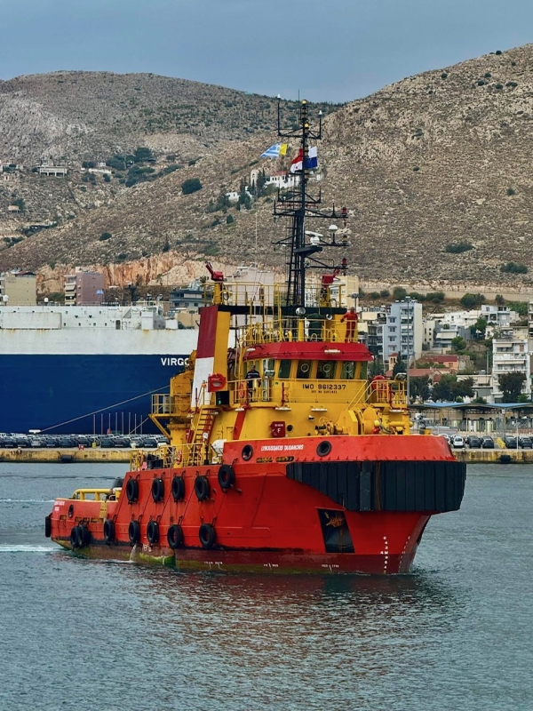 Η εταιρεία Lyboussakis Salvage ενισχύεται με το σύγχρονο και εξελιγμένο ρυμουλκό "Lyboussakis Taxiarchis"