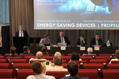 Chios Marine Club and Piraeus Marine Services S.A. joint presentation on “ENERGY SAVING DEVICES / PROPELLERS”
