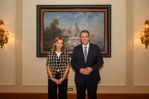 The Union of Greek Shipowners meets the European Union Commissioner for Sustainable Transport and Tourism, Apostolos Tzitzikostas