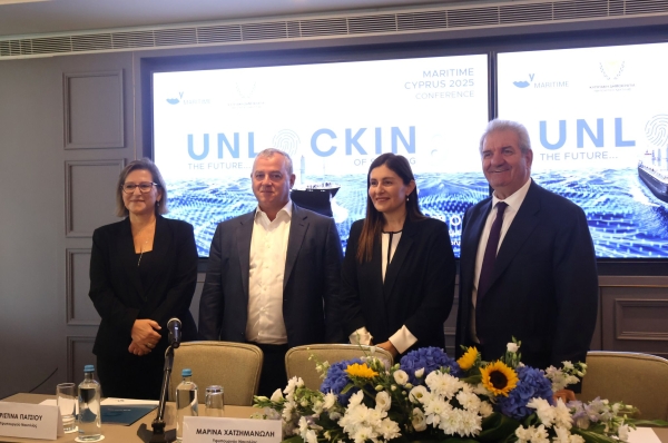 "Maritime Cyprus 2025" press conference, decisively marking the start of the event