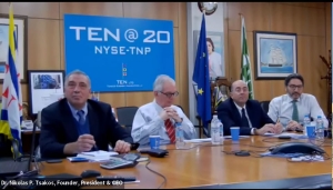 Dr. Nikolas Tsakos: TEN captures the positive tanker market fundamentals