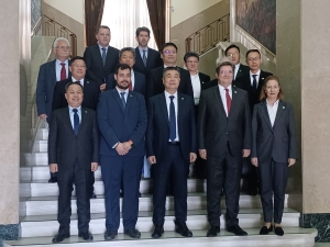 Συνάντηση Ένωσης Τραπεζικών &amp; Χρηματοοικονομικών Στελεχών Ελληνικής Ναυτιλίας με τον πρόεδρο του Shandong Port Group (SPG)