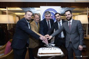 Ο Hellenic Shipbrokers Association H.S.A. απένειμε τα πιστοποιητικά S.G.C για το 2025 στην εκδήλωση της πρωτοχρονιάτικης πίτας