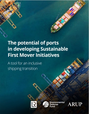 EDF, LR and Arup tool identifies port locations that maximise the environmental and community benefits of first mover initiatives in support of shipping’s energy transition