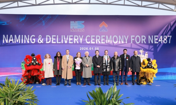 NAMING AND DELIVERY CEREMONY OF M/V SCYTHIA GRAECA II FOR ANGELAKOS (HELLAS) S.A.