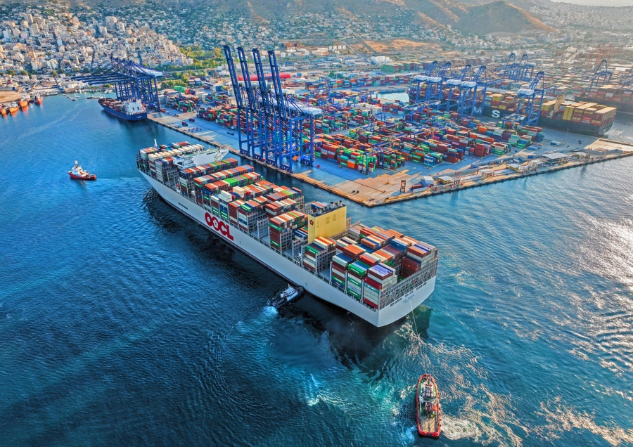 PCT welcomes OOCL PIRAEUS, one of the largest container vessels in the world