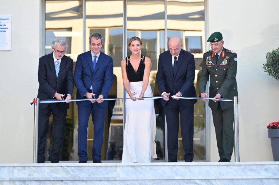 Εγκαίνια του κτιρίου Πληροφορικής – Κυβερνοχώρου, παρουσία του Πρωθυπουργού Κ. Μητσοτάκη