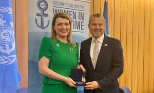 Despina Panayiotou Theodosiou honoured with first ever IMO Gender Equality Award