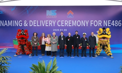 NAMING AND DELIVERY CEREMONY M/V HISPANIA GRAECA II BY ANGELAKOS (HELLAS) S.A.