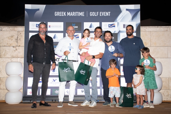 Golf, maritime community and social responsibility came together at the 12th Greek Maritime Golf Event