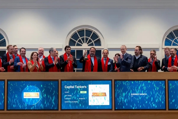 Capital Tankers Corp. began trading on Euronext Growth Oslo