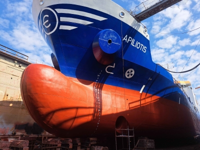 Aegean Protective Coatings S.A. and PPG Apply Cutting-Edge Electrostatic Technology on Greek Shipyards