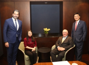 IRI Senior Leadership Visits at the Korean Maritime Community