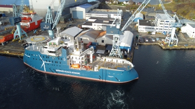“Windea Leibniz” is ready to boost offshore wind power expansion in the Baltic and North Sea