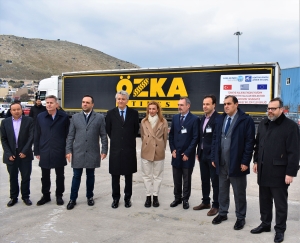 Neptune Lines ship carries humanitarian aid from Greece