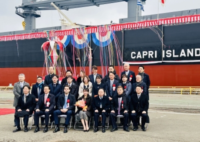 DryDel Shipping takes delivery of M/V “Capri Island”